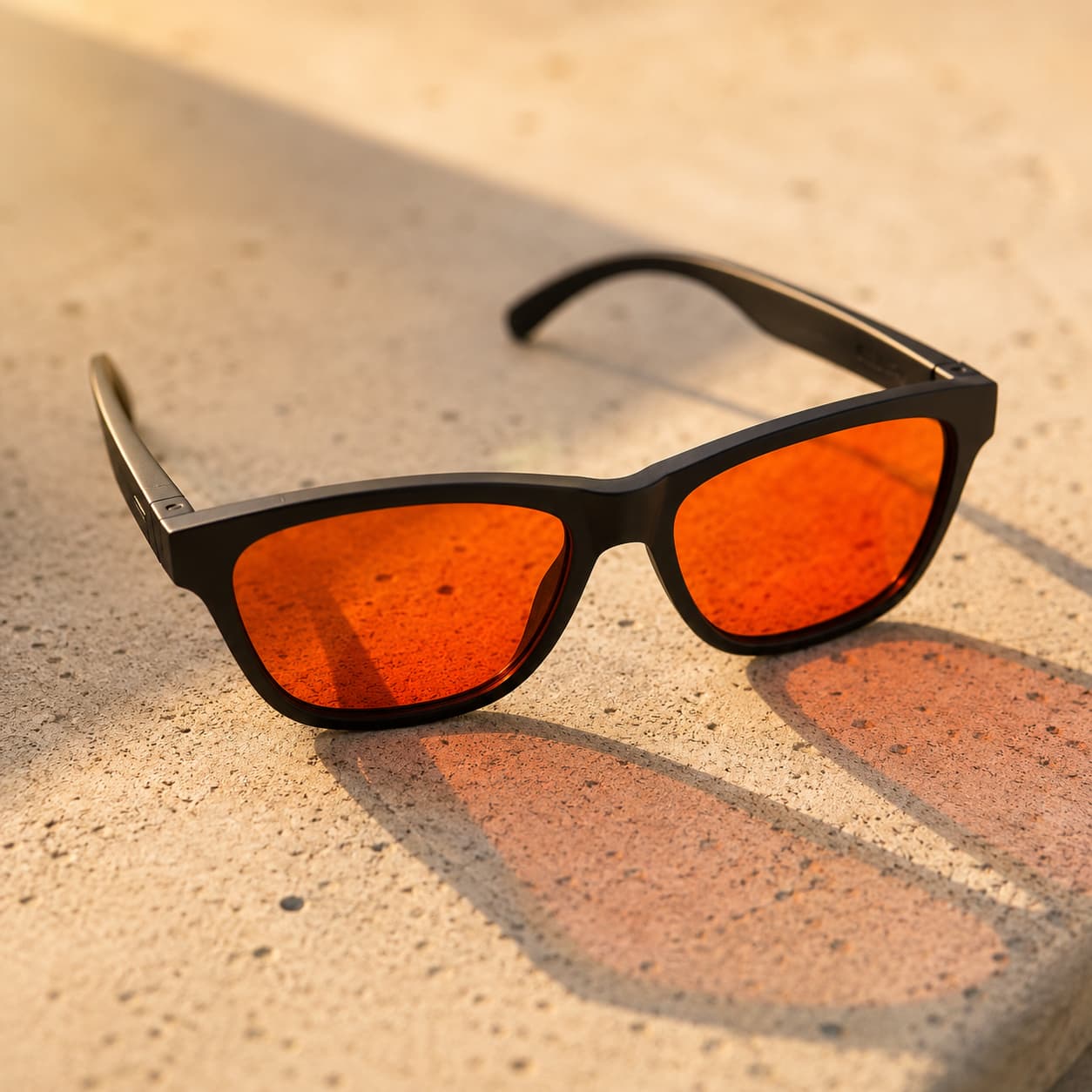 Wayfarer Style Rojo vista alternativa